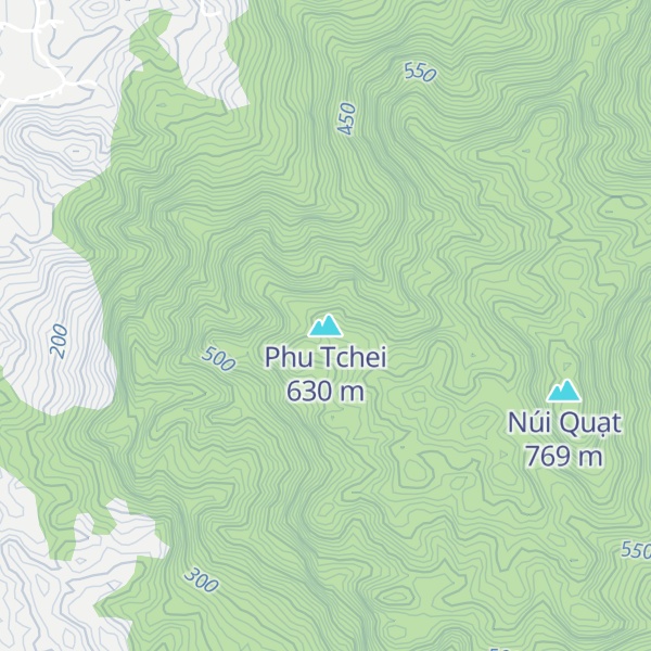 Map of Phu Tchei