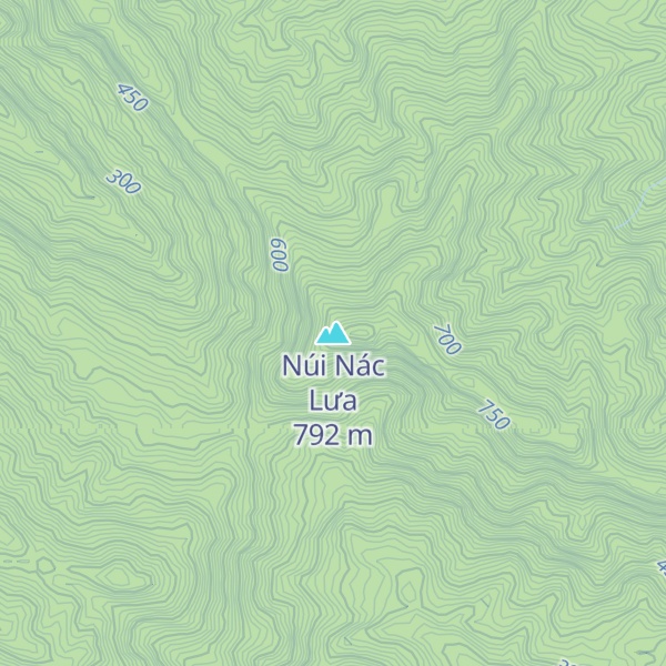 Map of Núi Nác Lưa