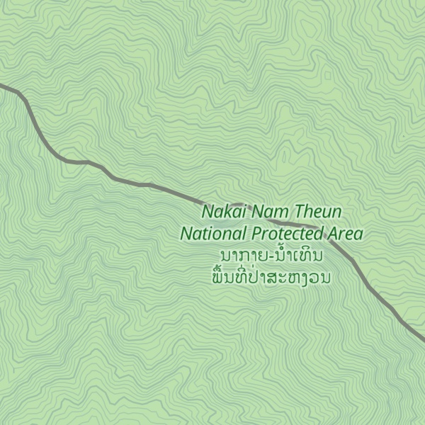 Map of Phou Ngam