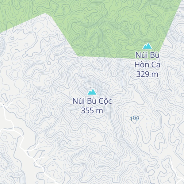 Map of Núi Bù Cộc
