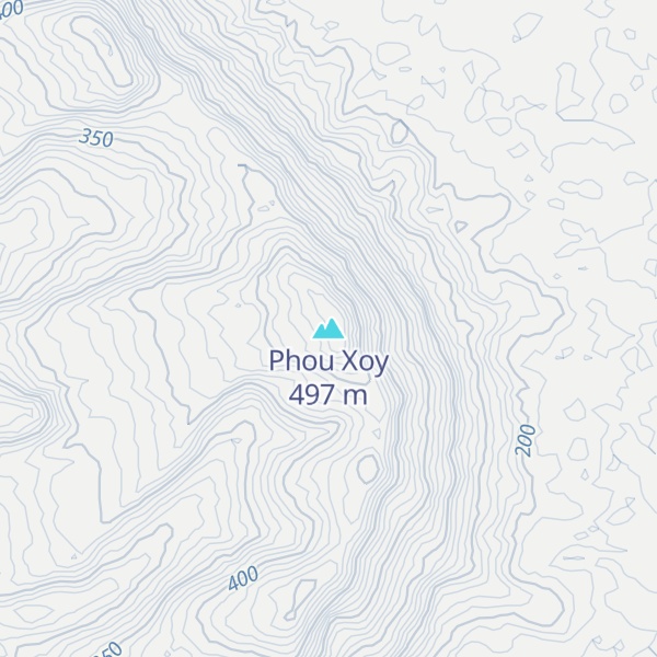 Map of Phou Xoy