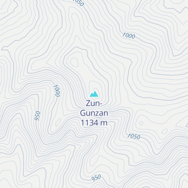 Map of Zun-Gunzan