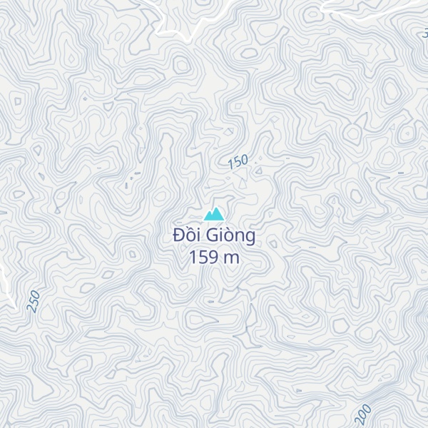 Map of Đồi Giòng