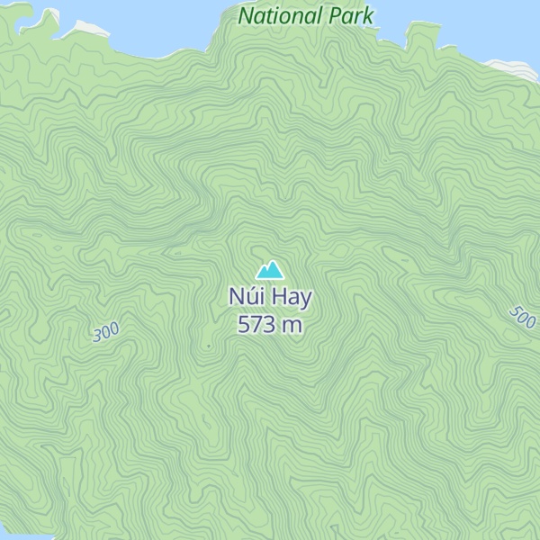 Map of Núi Hay