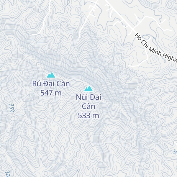 Map of Núi Đại Càn
