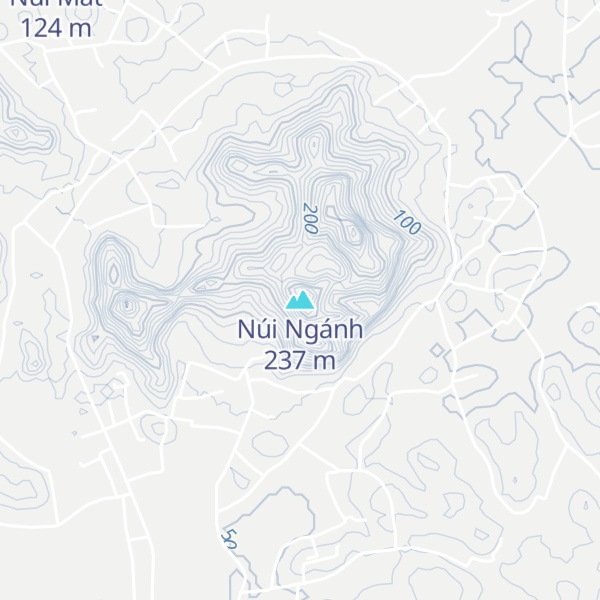 Map of Núi Ngánh