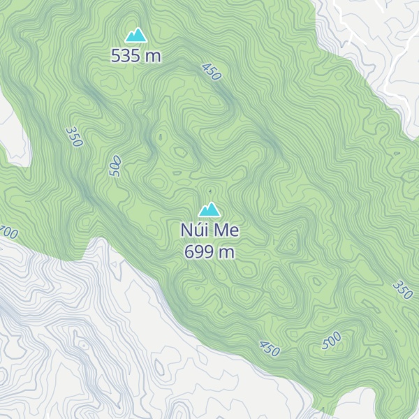 Map of Núi Me