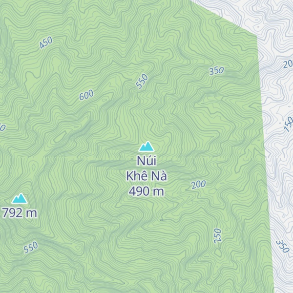 Map of Núi Khê Nà