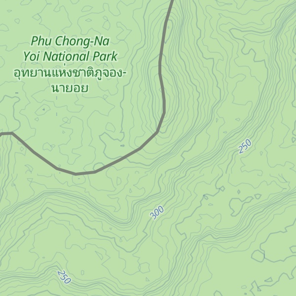 Map of Phou Denmuang