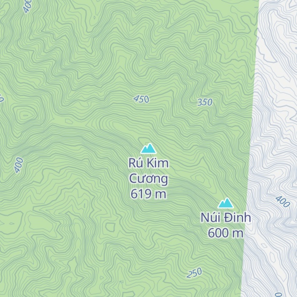 Map of Rú Kim Cương