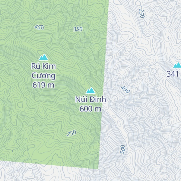 Map of Núi Đinh
