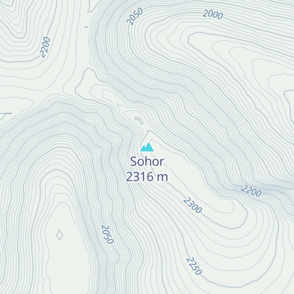 Map of Sohor