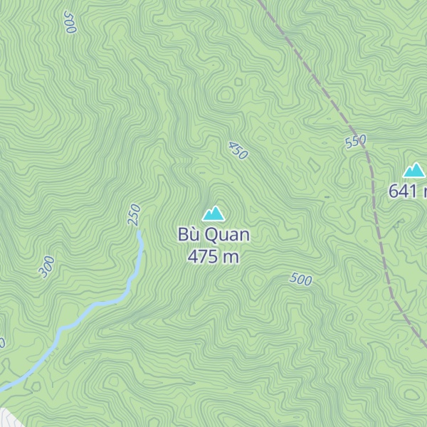 Map of Bù Quan