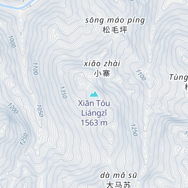 Map of Xiān Tóu Liángzǐ