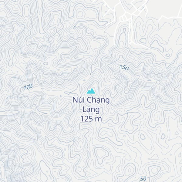 Map of Núi Chạng Lạng