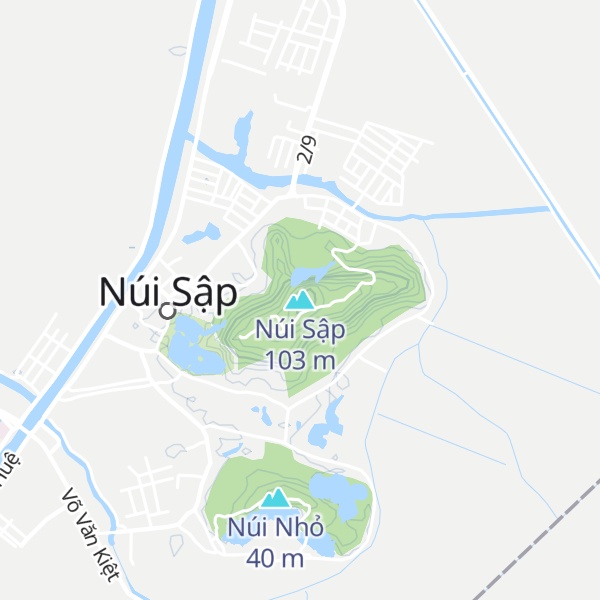 Map of Núi Sập