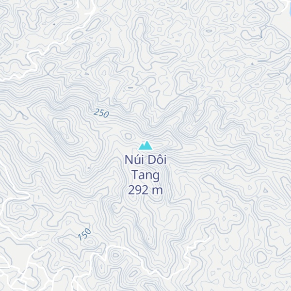 Map of Núi Dôi Tang