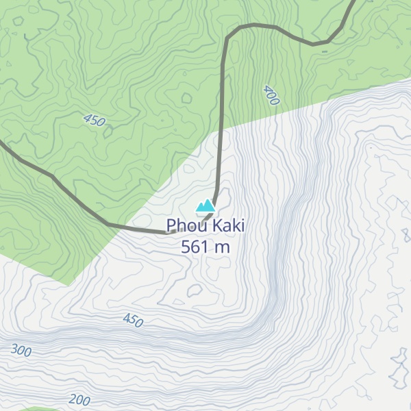 Map of Phou Kaki