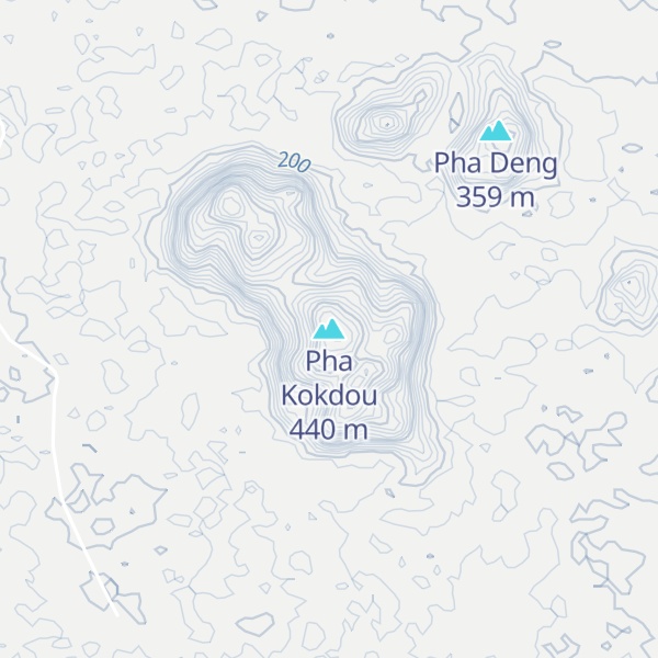 Map of Pha Kokdou
