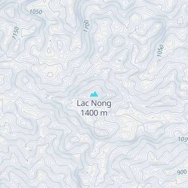 Map of Lac Nong