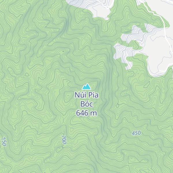 Map of Núi Pia Bóc