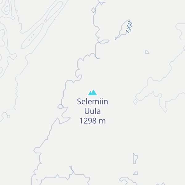 Map of Selemiin Uula