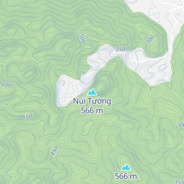 Map of Núi Tường