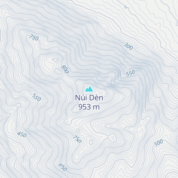 Map of Núi Dèn