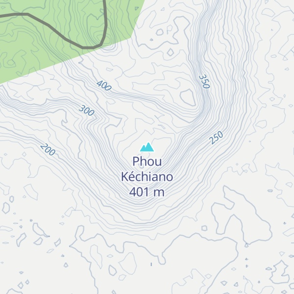 Map of Phou Kéchiano