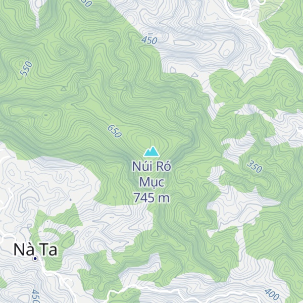 Map of Núi Ró Mục