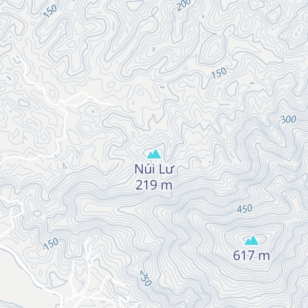 Map of Núi Lư