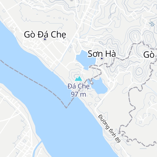 Map of Đá Chẹ
