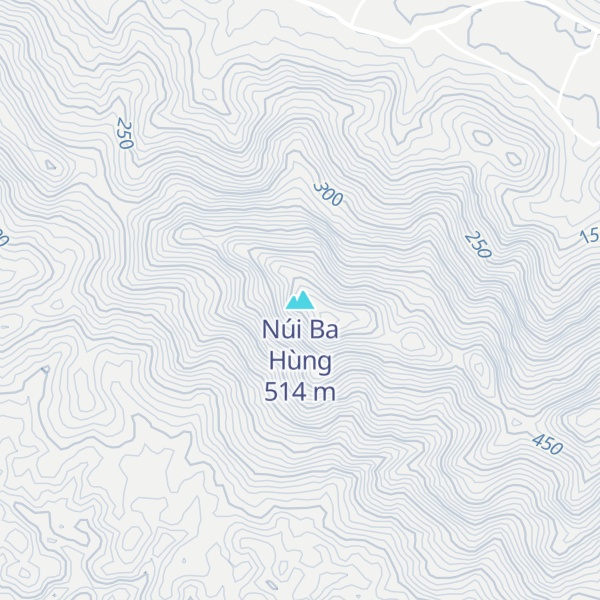 Map of Núi Ba Hùng