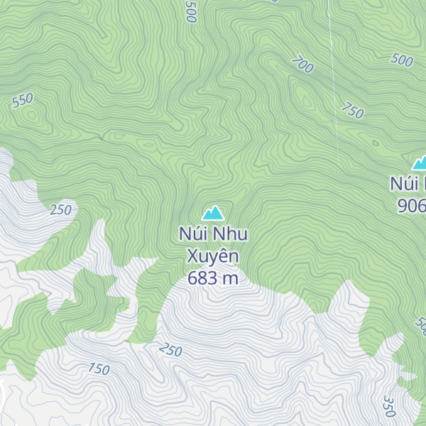 Map of Núi Nhu Xuyên
