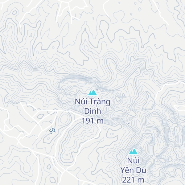 Map of Núi Tràng Dinh