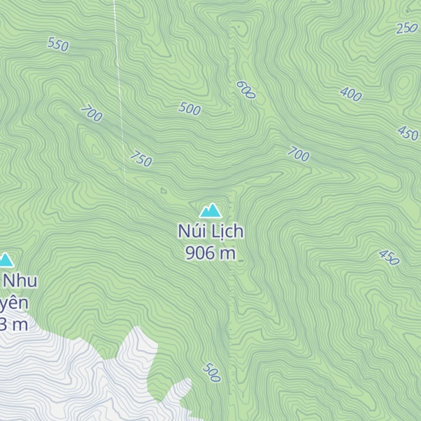 Map of Núi Lịch