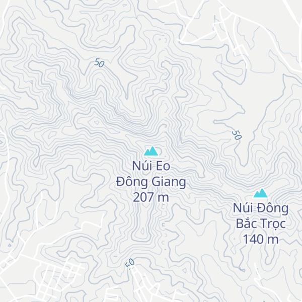 Map of Núi Eo Đông Giang