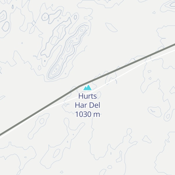Map of Hurts Har Del