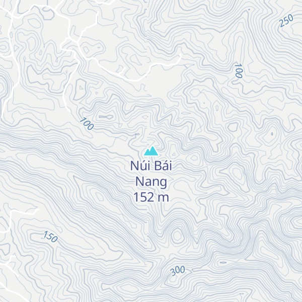 Map of Núi Bái Nang