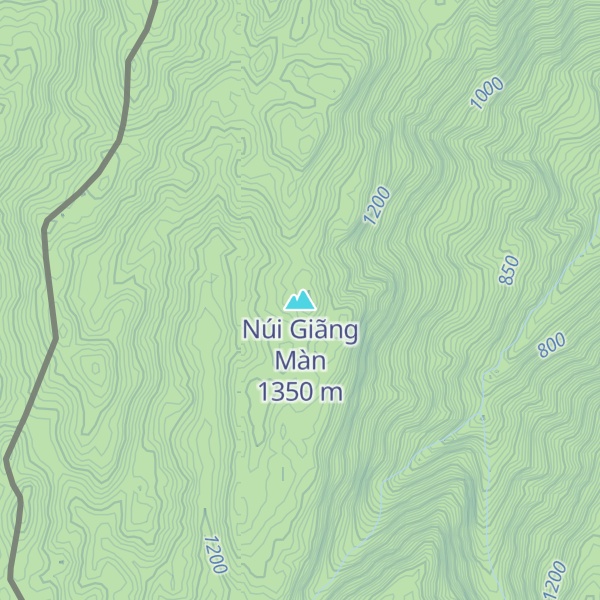 Map of Núi Giãng Màn