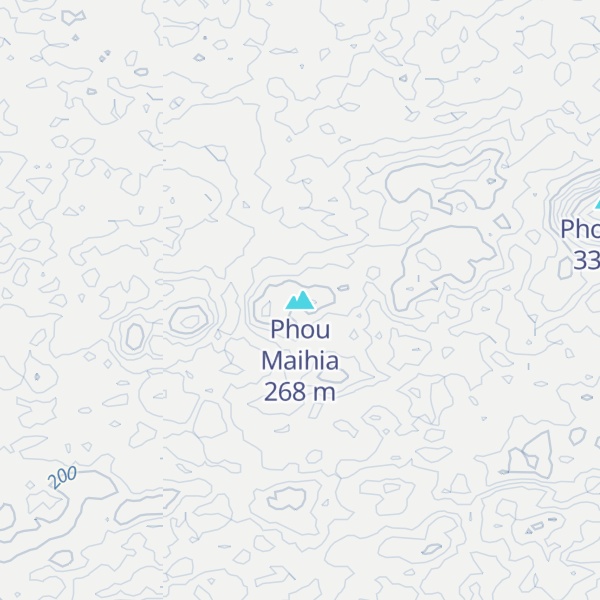 Map of Phou Maihia