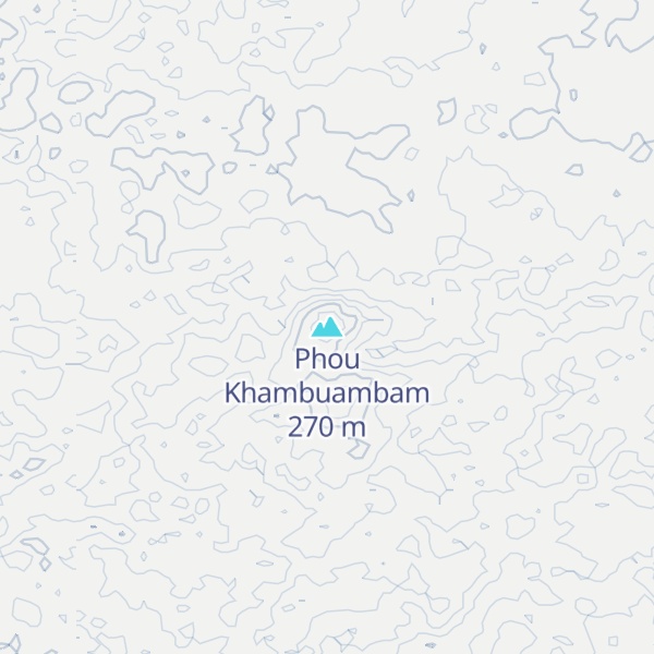 Map of Phou Khambuambam