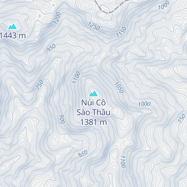 Map of Núi Cô Sào Thầu