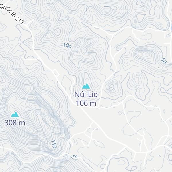 Map of Núi Lio