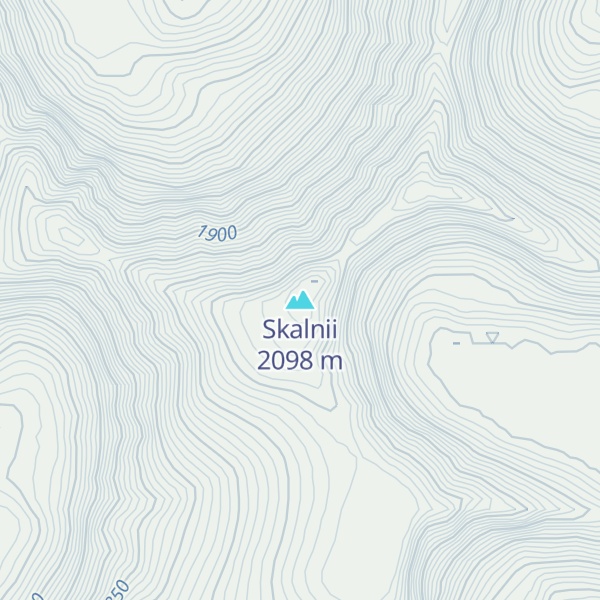 Map of Skalnii