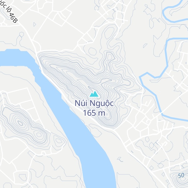 Map of Núi Nguộc