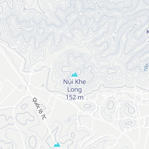 Map of Núi Khe Long