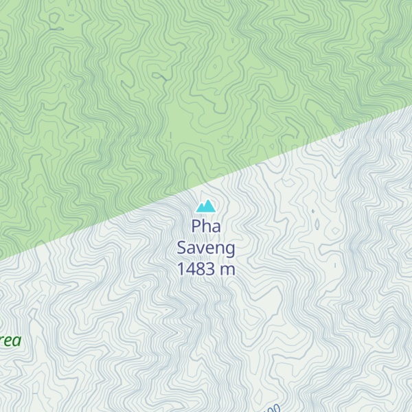 Map of Pha Saveng