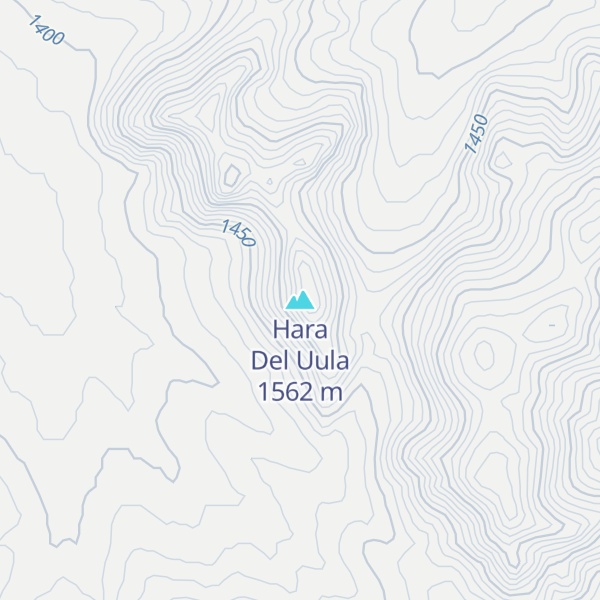 Map of Hara Del Uula