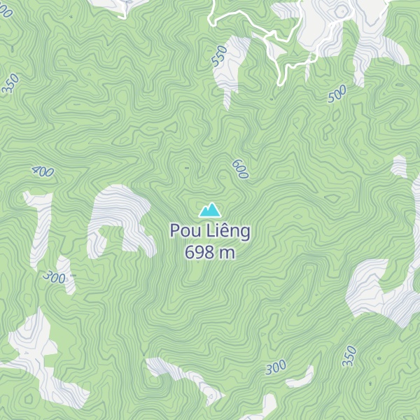 Map of Pou Liêng